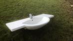 Mooie wastafel met twee plateaus 60,00, Ophalen of Verzenden, Zo goed als nieuw, Wastafel