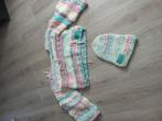 Handgemaakte trui en muts, Kleding | Dames, Truien en Vesten, Verzenden, Zo goed als nieuw, Maat 38/40 (M)