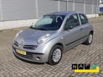 Nissan Micra 1.2 +Apk 27-03-25 +Nieuwe Koppeling+Airco - NAP, Auto's, Origineel Nederlands, Te koop, Zilver of Grijs, 5 stoelen