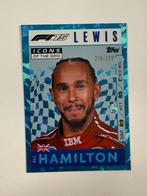 311 Lewis Hamilton /299 Blue Turbo Attax 2025, Ophalen of Verzenden, Nieuw, Overige sporten, Poster, Plaatje of Sticker