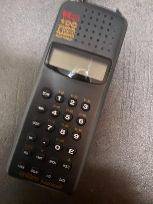 Handheld scanner Uniden Bearcat UBC120XLT - ZGAN, Telecommunicatie, Scanners, Zo goed als nieuw, 30 tot 200 kanalen, Draagbaar