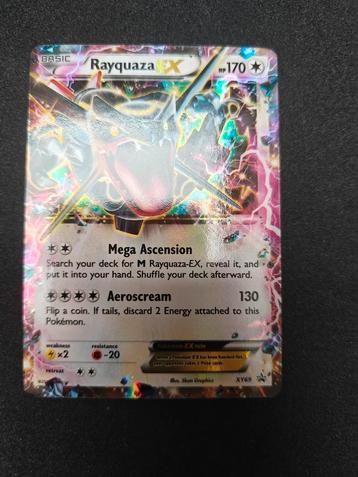 Rayquaza ex xy69 beschikbaar voor biedingen