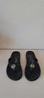 Gedragen teenslippers, maat 41, zwart, Micheal Kors, Ophalen of Verzenden, Gedragen, Zwart