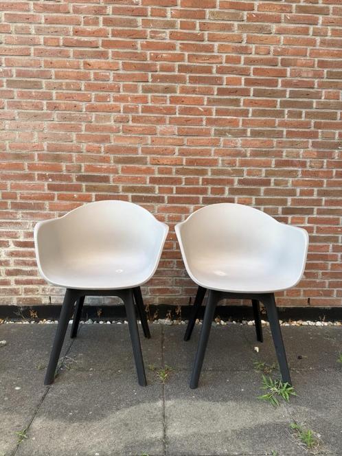 Set van 2 IKEA tuinstoelen – modern design, stevig & comfort, Tuin en Terras, Tuinstoelen, Gebruikt, Kunststof, Ophalen