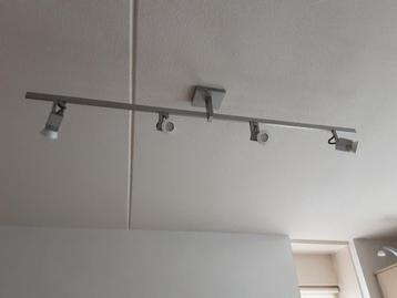 Rails met 4 spots beschikbaar voor biedingen