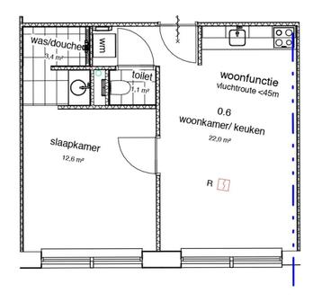 NIEUW! Woonruimte te huur Verlengde Kazernestraat, Deventer beschikbaar voor biedingen