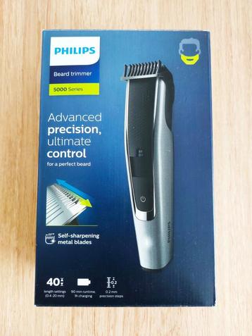 Philips 5000 series baardtrimmer BT5502/15 NIEUW EN GESEALD beschikbaar voor biedingen