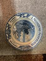 Delfts blauw bord Société Céramique Maastricht 23 cm, Ophalen of Verzenden