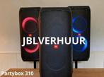 PARTYBOX HUREN ~ JBL 310 & 710 ~ incl. Microfoonset, Audio, Tv en Foto, Luidsprekers, Ophalen, Zo goed als nieuw, 120 watt of meer