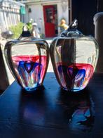 2 glazen appels "murano" stijl, Antiek en Kunst, Antiek | Glas en Kristal, Ophalen of Verzenden