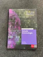 Actuele Criminologie - 10e druk, Jan van Dijk; Wim Huisman; Paul Nieuwbeerta, Sociale wetenschap, Ophalen of Verzenden, Zo goed als nieuw