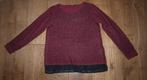 Rood Zwart Gemeleerde Trui met Glitter Esmara (44-46), Maat 42/44 (L), Gedragen, Rood, Esmara
