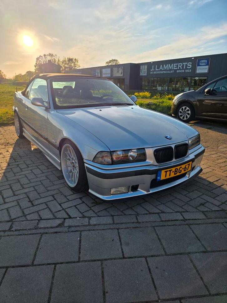 BMW M e36 3-Serie 318i Cabriolet 1998 Grijs Taxatie 11.500, Auto's, BMW, 3-Serie, ABS, Airbags, Airconditioning, Alarm, Bluetooth