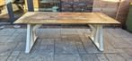 Eettafel, Huis en Inrichting, Tafels | Eettafels, Ophalen, Gebruikt, 200 cm of meer, 50 tot 100 cm