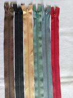 6 Ritsen van 35 cm., Hobby en Vrije tijd, Naaien en Fournituren, Ophalen of Verzenden, Nieuw, Rits of Sluiting