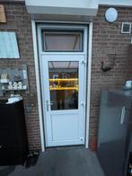 Kunstof achterdeur, Doe-het-zelf en Verbouw, Deuren en Horren, Kunststof, 80 tot 100 cm, Hordeur, Ophalen of Verzenden