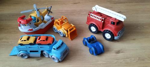 Green Toys Reddingsboot & Helicopter, Auto, Brandweer ea, Kinderen en Baby's, Speelgoed | Speelgoedvoertuigen, Zo goed als nieuw