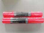 2x roze / rode organza tafelloper NIEUW - loper tafel NIEUW, Hobby en Vrije tijd, Feestartikelen, Ophalen of Verzenden, Nieuw
