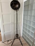 INDUSTRIELE MESSING VLOERLAMP, Ophalen, Zo goed als nieuw, Metaal, 150 tot 200 cm