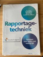 Rapportagetechniek — NIEUW IN FOLIE, Ophalen of Verzenden, Beta, Zo goed als nieuw, HBO