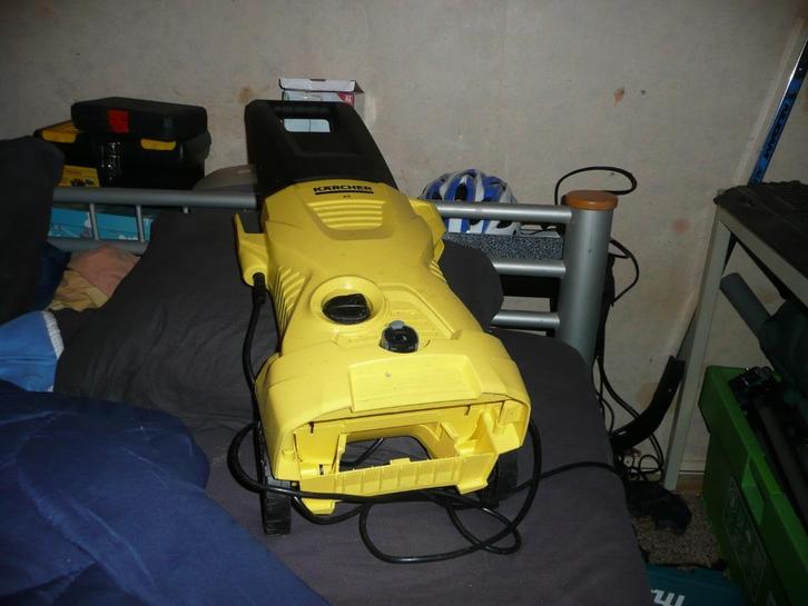 te-koop karcher hoge druk reiniger compleet, Tuin en Terras, Hogedrukreinigers, Zo goed als nieuw, Elektrisch, Ophalen