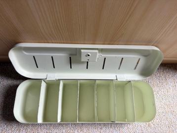 Zeer nette vintage metalen spaarpot uit jaren 50 - Brabantia beschikbaar voor biedingen