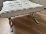 Design hocker /footstool, Ophalen, Leer, Zo goed als nieuw, 50 tot 75 cm