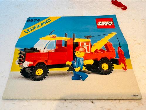 Lego 6675 Crane Truck, Kinderen en Baby's, Speelgoed | Duplo en Lego, Gebruikt, Lego, Complete set, Ophalen of Verzenden