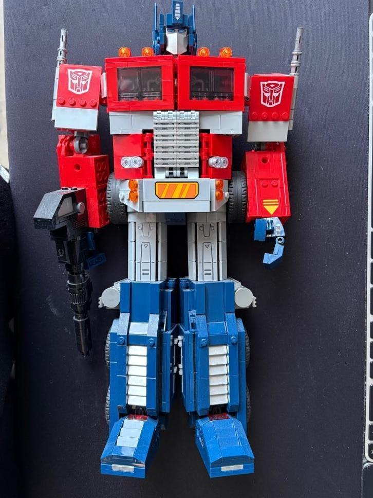 LEGO Icons Optimus Prime #10302, Kinderen en Baby's, Speelgoed | Duplo en Lego, Zo goed als nieuw, Lego, Complete set, Ophalen of Verzenden