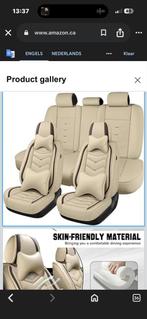 Beige Skai Lederen Autobus Kussens - 5 Stuks, Ophalen of Verzenden, Gebruikt, Universele onderdelen