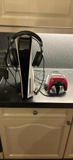 Playstation 5 disk + 2 controlers + oplaadstation + headset, Spelcomputers en Games, Spelcomputers | Sony PlayStation 5, Ophalen
