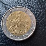 2euromunt Griekenland geslagen in Finland met S in ster, Postzegels en Munten, Ophalen of Verzenden, Griekenland, 2 euro