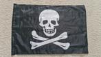 Kleine piraten vlag (45x30 cm), Gebruikt, Ophalen of Verzenden