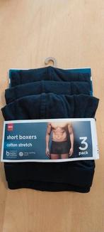 3 zwarte boxershorts mt M, Kleding | Heren, Ophalen of Verzenden, Zwart, Boxer