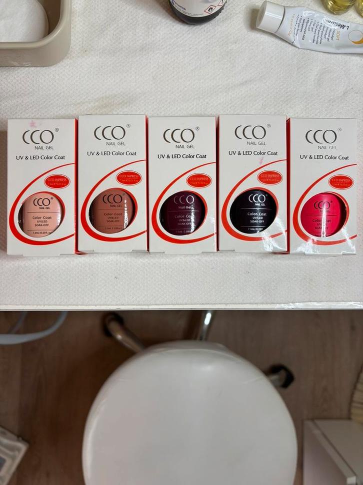 CCO gellak nieuw, Sieraden, Tassen en Uiterlijk, Uiterlijk | Cosmetica en Make-up, Nieuw, Toebehoren, Handen en Nagels, Overige kleuren