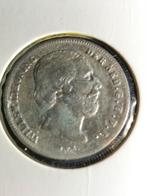 1/2 gulden 1858 Willem 3, Postzegels en Munten, Munten | Nederland, Ophalen of Verzenden, Koning Willem III, 1 gulden