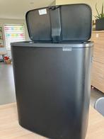 Brabantia dubbele prullenbak touch bin 2 x 30 liter, Huis en Inrichting, Woonaccessoires | Prullenbakken, Ophalen, 50 tot 75 cm