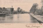 Hoorn Mooie Zeer Oude Gelopen Kaart uit 1901 Modderbakken., Verzenden, Voor 1920, Gelopen, Noord-Holland