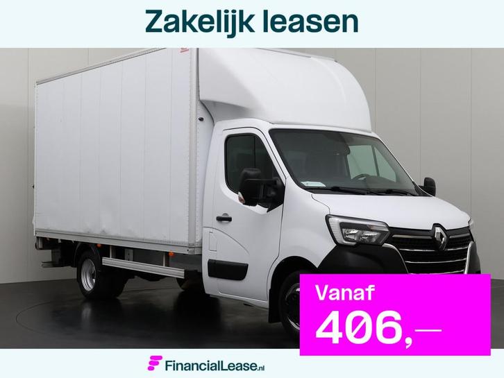 Renault Master 2.3DCI 160PK Bakwagen + laadklep | Navigatie, Auto's, Bestelauto's, Bedrijf, Lease, Financial lease, ABS, Achteruitrijcamera