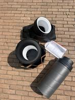Ubbink Ventus dakdoorvoer 15-55 graden 200-180mm (0169880), Doe-het-zelf en Verbouw, Ophalen of Verzenden, Nieuw, Ventilator en Afzuiger