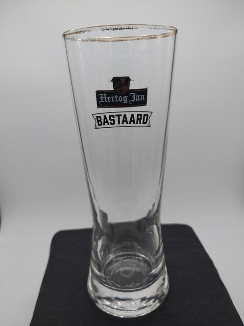 Hoog bierglas #Hertog-Jan-Bastaard, Verzamelen, Biermerken, Gebruikt, Glas of Glazen, Hertog Jan, Ophalen of Verzenden
