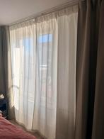 IKEA Gordijnenset Vilborg & Silverlönn, Huis en Inrichting, 100 tot 150 cm, 200 cm of meer, Beige, Ophalen of Verzenden