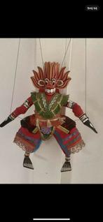 Marionet /pop met masker, hout/stof, Azië, Ophalen
