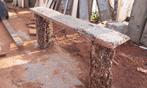 Side table van Azobe hout, Tuin en Terras, Tuinbanken, Zo goed als nieuw, Hout, Ophalen