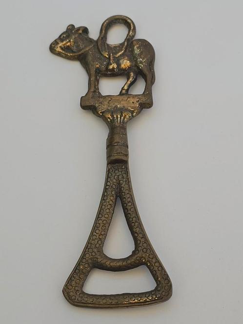 Antieke eind 19de eeuwse flesopener met ezel €15, Antiek en Kunst, Antiek | Koper en Brons, Koper, Ophalen of Verzenden
