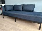 Bedbank 90x200, Huis en Inrichting, Ophalen, 90 cm, Eenpersoons, Zwart