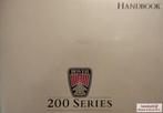 Handboek Rover 200 Series Rover 213 AKM5520 (Engelstalig), Ophalen of Verzenden