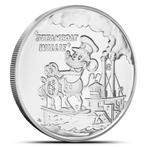 2024 Fiji 50 Cents 1 oz Silver Steamboat Willie Coin BU, Ophalen of Verzenden, Zilver