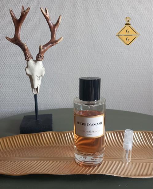 Collection prestige Sucre D'amami parfum sample/decant, Sieraden, Tassen en Uiterlijk, Uiterlijk | Parfum, Nieuw, Verzenden
