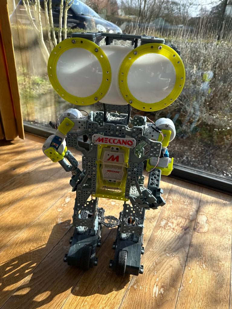Meccano Robot! Compleet en functionerend, Kinderen en Baby's, Speelgoed | Educatief en Creatief, Zo goed als nieuw, Ophalen of Verzenden